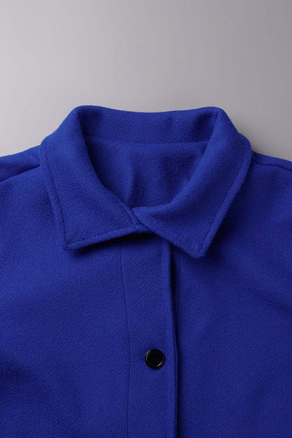 Casual Solid Solid Color Mandarin Collar Outerwear(6 Colors)