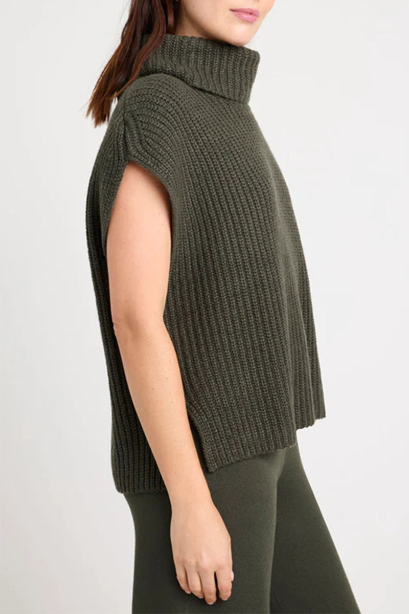 Casual Solid Color Turtleneck Sweaters(3 Colors)