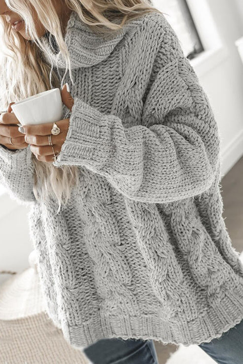 Sweet Elegant Solid Solid Color Half A Turtleneck Sweaters – Sunnylula